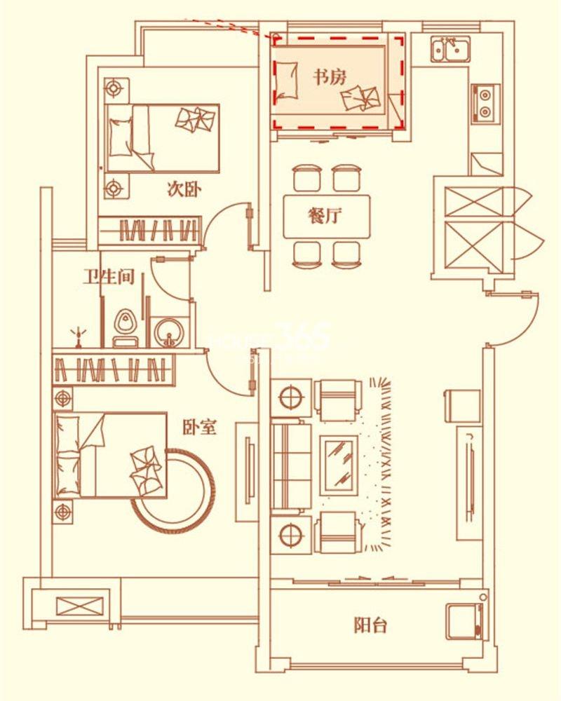 联发君悦华府户型图_扬州联发君悦华府_扬州新房网_淘