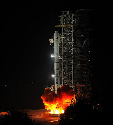 > 中国成功发射嫦娥三号月球探测器(图)