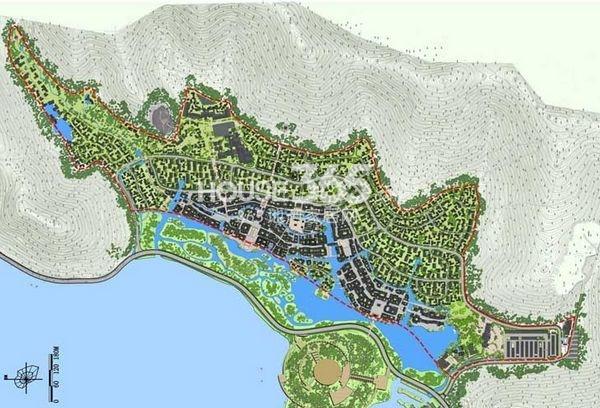 灵山耿湾度假小镇平面图